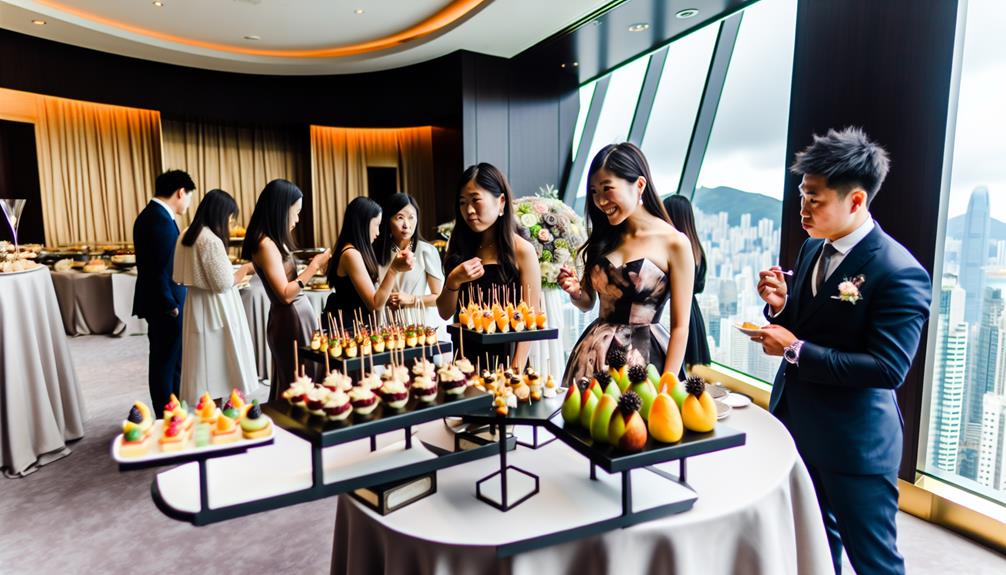 affordable bridal shower catering