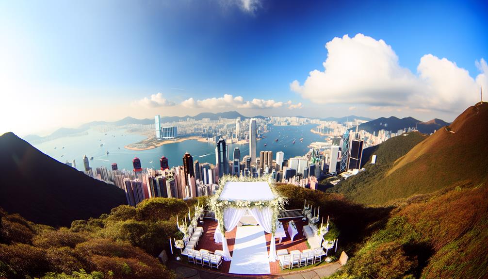 breathtaking hong kong wedding