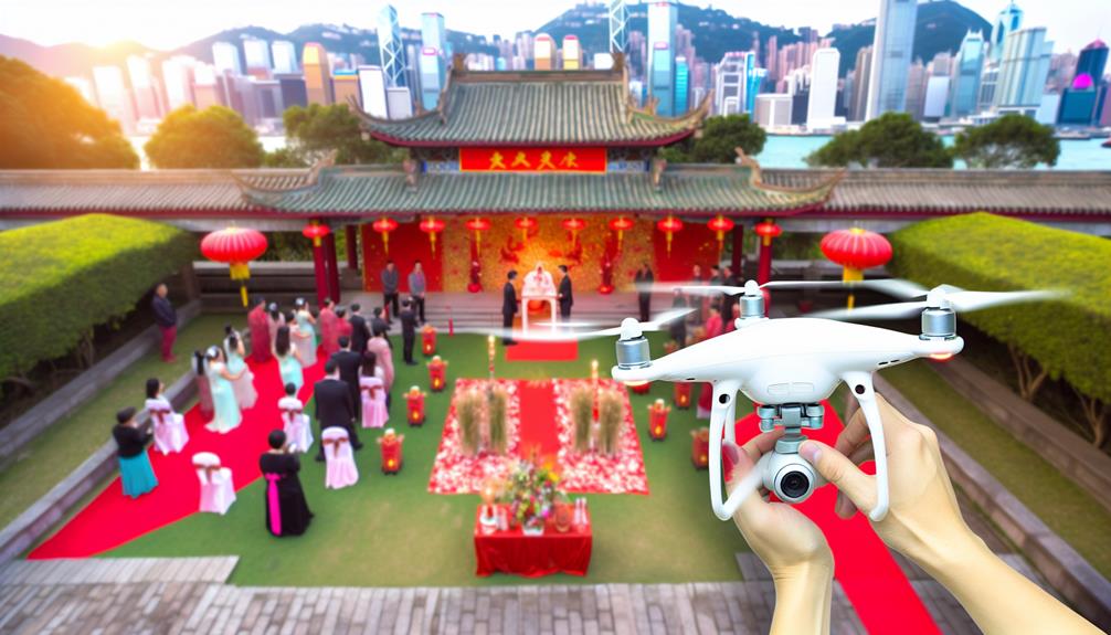 drone photography in hong kong