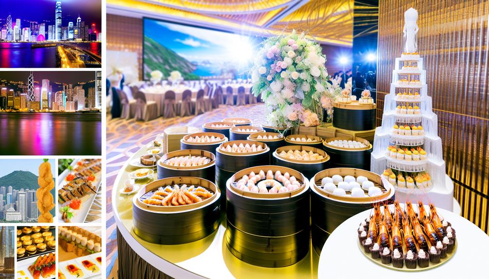 elaborate wedding catering options