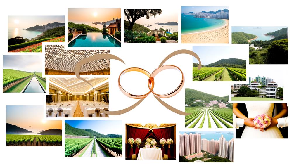 hong kong outdoor wedding