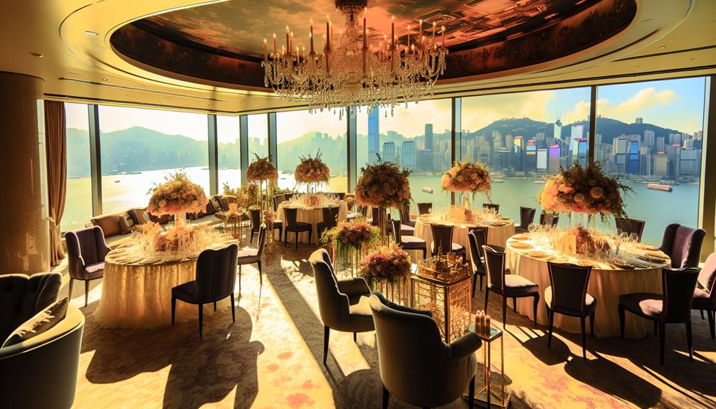 luxury bridal showers hong kong