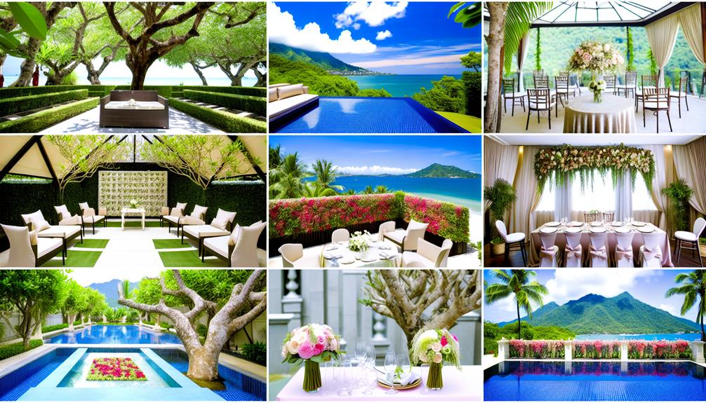 outdoor bridal shower venues