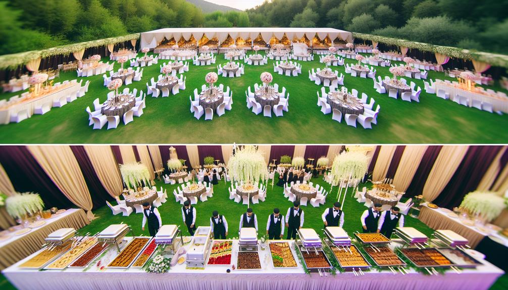outdoor wedding caterers faqs