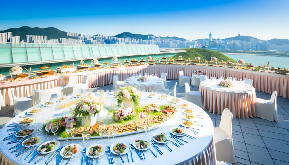 outdoor wedding catering benefits