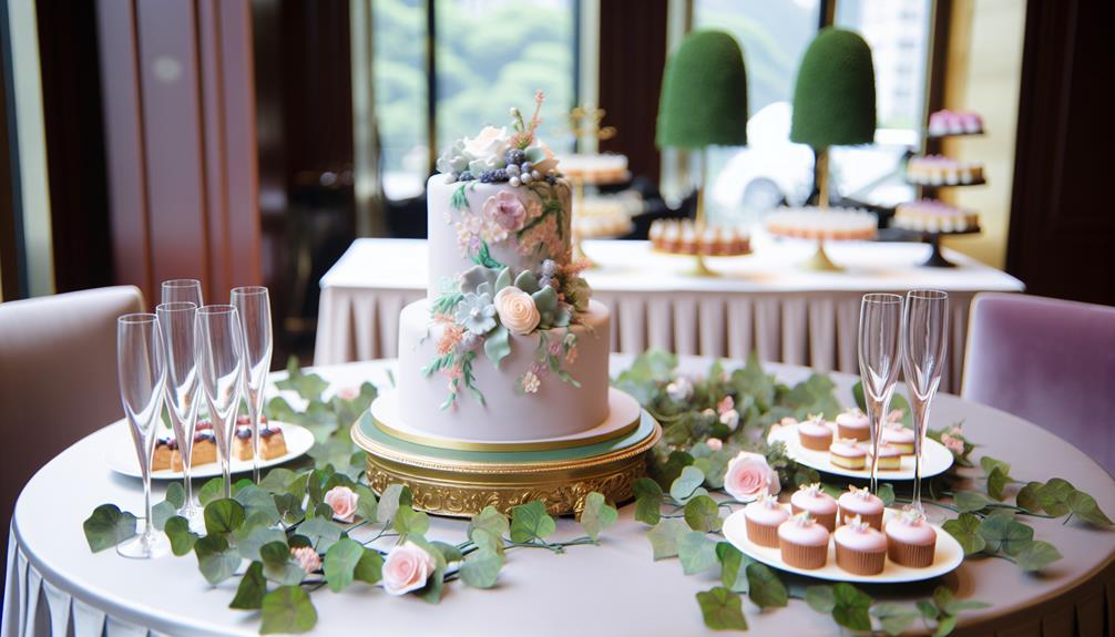 bridal shower cake hong kong