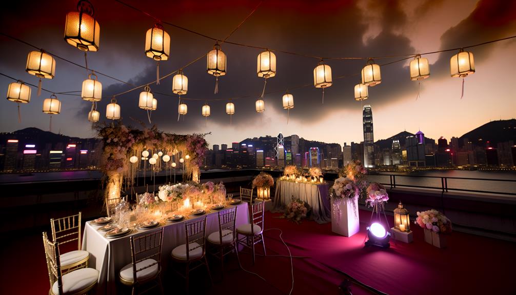 bridal shower decor selection