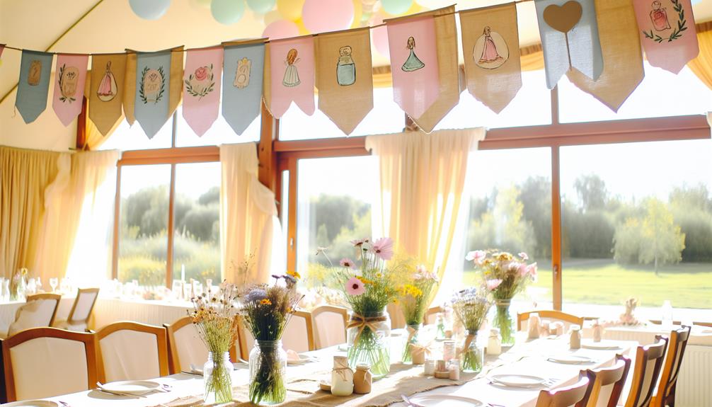 diy bridal shower decorations