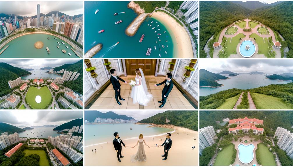 drone wedding photography services