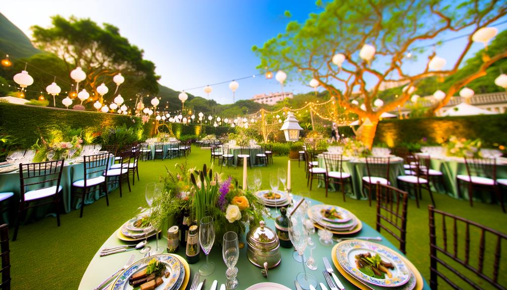 outdoor wedding catering hong kong