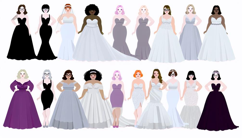 top designers for plus size brides